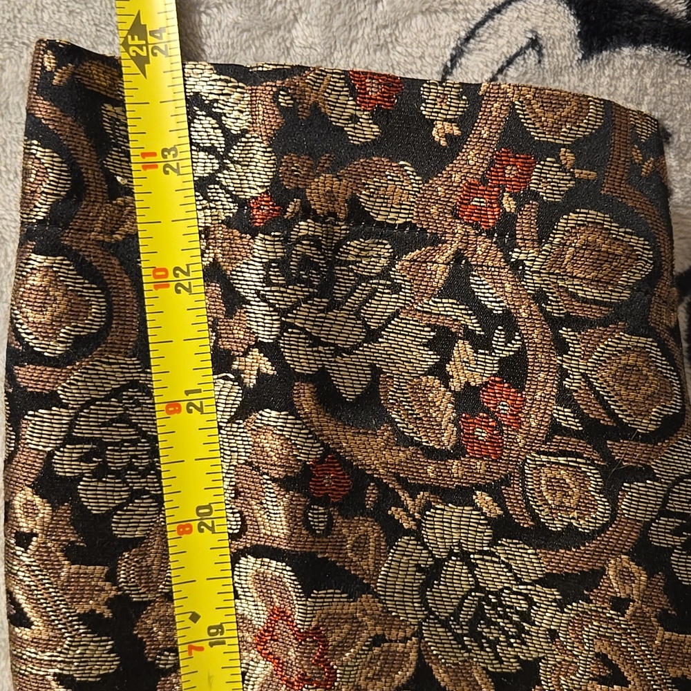 Classic Elements Brocade Jacket In Black And Brow… - image 8